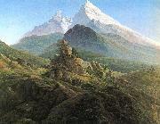 Der Watzmann Caspar David Friedrich